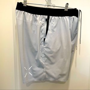 Ten Thousand Interval Short, Men’s M, Light Gray